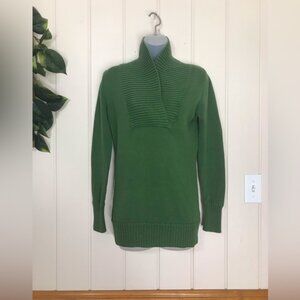 Ladies Merona Green Knit LS Sweater BlouseLadies Small 4 - 660% Cotton 40% Ac…